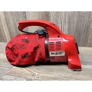 Dirt Devil Plus by Royal Red Electric Hand Vac Handheld Vacuum Cleaner 08130